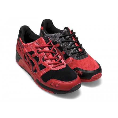 Кроссы ASICS Gel-Lyte III OG Red Spider - мужская сетка размеров