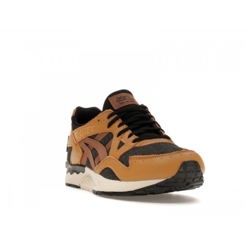 Кроссы ASICS Gel-Lyte V Caravan Black - мужская сетка размеров