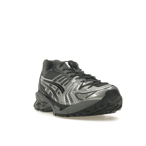 Кроссы ASICS Gel-Kayano 14 Unaffected Infinite Wonders Pack Black Silver - мужская сетка размеров