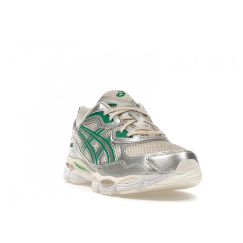 Кроссы ASICS Gel-NYC Cream Kale - мужская сетка размеров