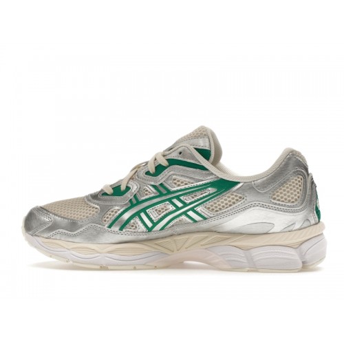 Кроссы ASICS Gel-NYC Cream Kale - мужская сетка размеров