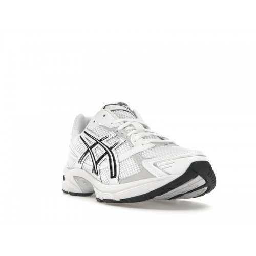 Кроссы ASICS Gel-1130 White Black - мужская сетка размеров