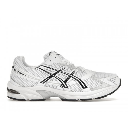 Кроссы ASICS Gel-1130 White Black - мужская сетка размеров