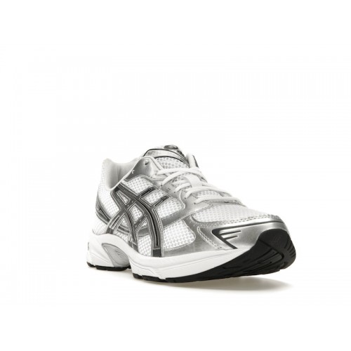 Кроссы ASICS Gel-1130 White Pure Silver - мужская сетка размеров