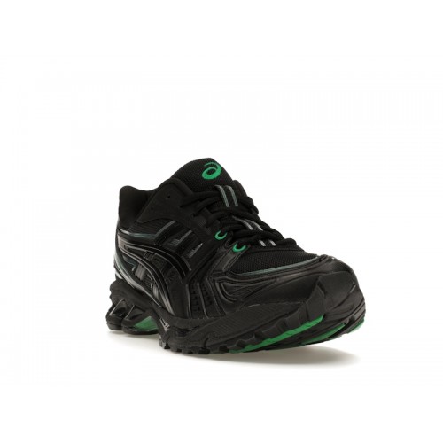 Кроссы ASICS Gel-Kayano 14 8ON8 Black Green - мужская сетка размеров