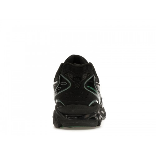 Кроссы ASICS Gel-Kayano 14 8ON8 Black Green - мужская сетка размеров