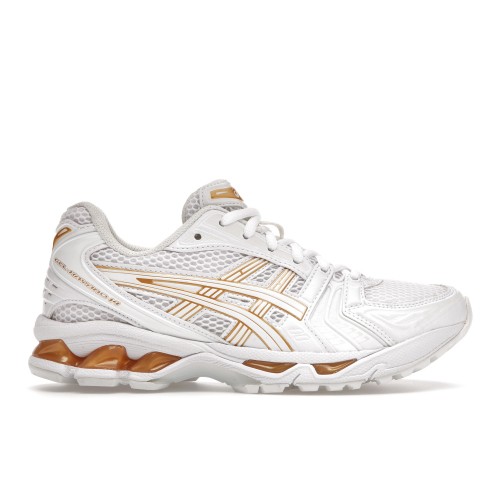 Кроссы ASICS Gel-Kayano 14 White Gold (W) - женская сетка размеров