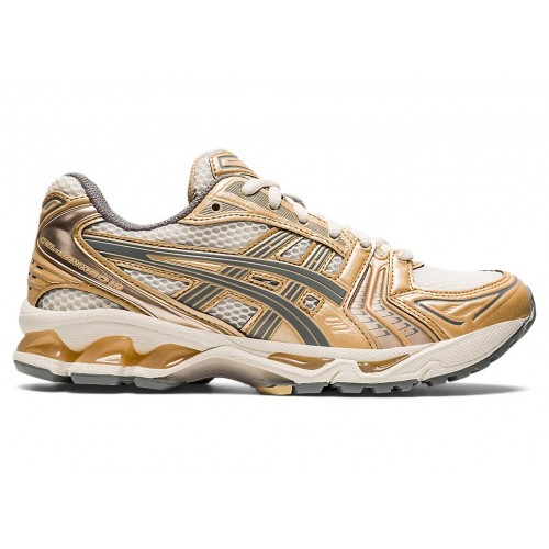 Кроссы ASICS Gel-Kayano 14 Cream Clay Grey (W) - женская сетка размеров