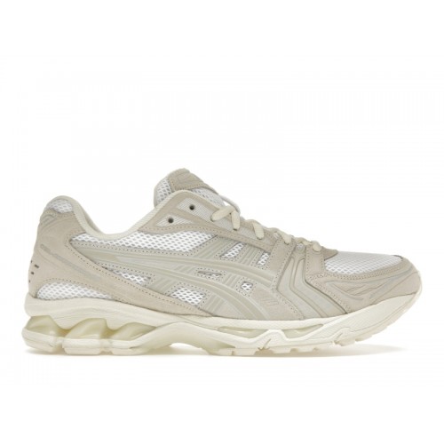 Кроссы ASICS Gel-Kayano 14 White Smoke Grey (W) - женская сетка размеров