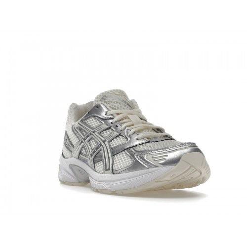 Кроссы ASICS Gel-1130 Cream Pure Silver (W) - женская сетка размеров