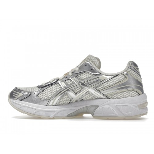 Кроссы ASICS Gel-1130 Cream Pure Silver (W) - женская сетка размеров