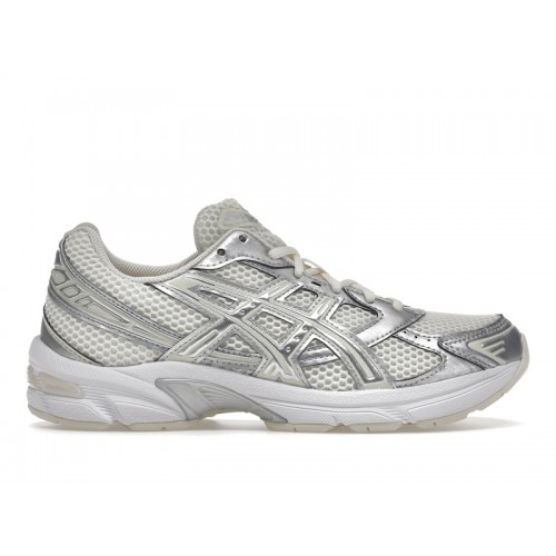 Кроссы ASICS Gel-1130 Cream Pure Silver (W) - женская сетка размеров