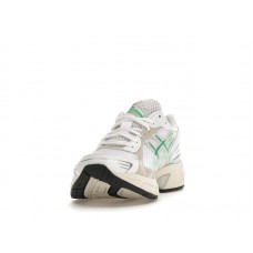 Женские кроссовки ASICS Gel-1130 White Malachite Green Off White Midsole (W)