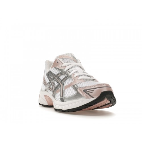 Кроссы ASICS Gel-1130 White Neutral Pink (W) - женская сетка размеров