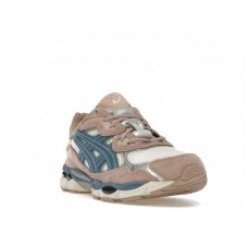 Женские кроссовки ASICS Gel-NYC Cream Grey Floss Salmon (W)