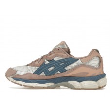 Женские кроссовки ASICS Gel-NYC Cream Grey Floss Salmon (W)