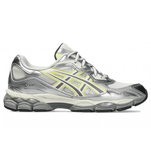 Кроссы ASICS Gel-NYC EMMI White Huddle Yellow (W) - женская сетка размеров