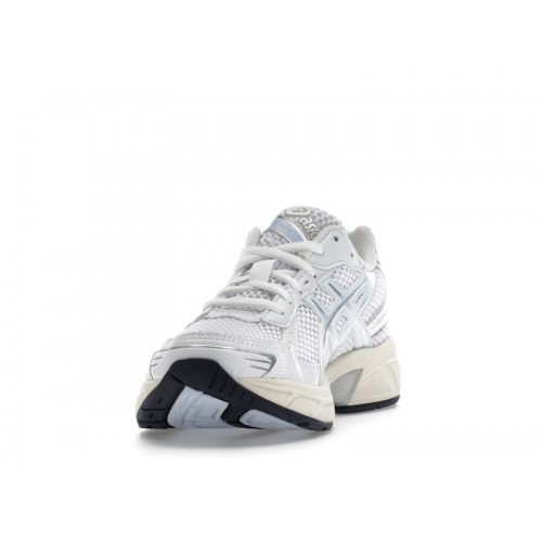 Кроссы ASICS Gel-1130 White Soft Sky (W) - женская сетка размеров
