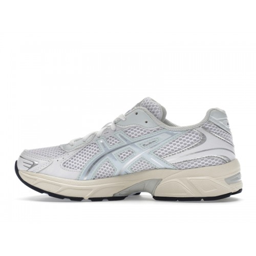 Кроссы ASICS Gel-1130 White Soft Sky (W) - женская сетка размеров