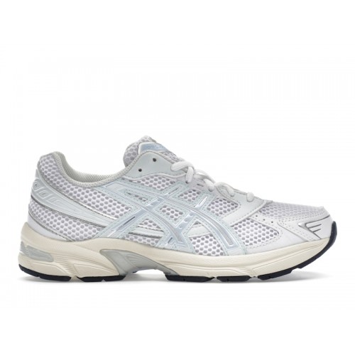 Кроссы ASICS Gel-1130 White Soft Sky (W) - женская сетка размеров