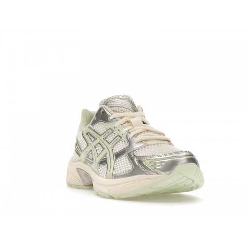 Кроссы ASICS Gel-1130 Silver Pack Green (W) - женская сетка размеров
