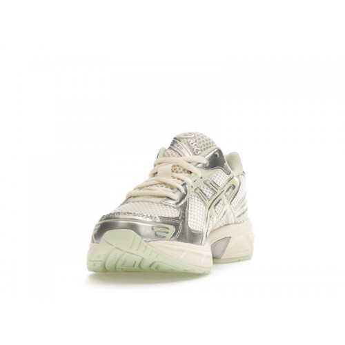 Кроссы ASICS Gel-1130 Silver Pack Green (W) - женская сетка размеров