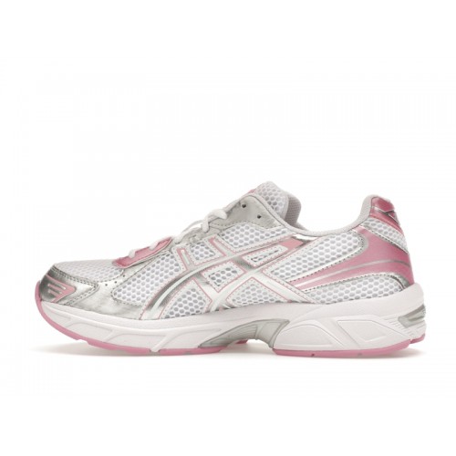 Кроссы ASICS Gel-1130 White Pure Silver Pink (W) - женская сетка размеров