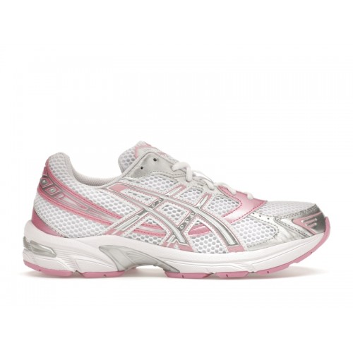 Кроссы ASICS Gel-1130 White Pure Silver Pink (W) - женская сетка размеров