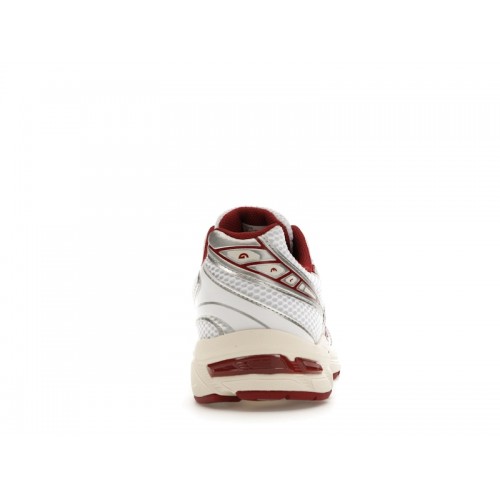 Кроссы ASICS Gel-1130 White Red Dahlia (W) - женская сетка размеров