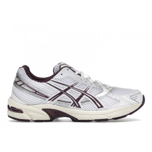 Кроссы ASICS Gel-1130 White Deep Plum (W) - женская сетка размеров