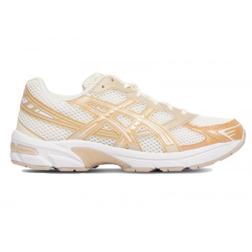Кроссы ASICS Gel-1130 Cream Champagne White (W) - женская сетка размеров