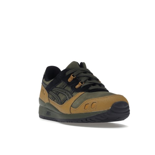 Кроссы ASICS Gel-Lyte III Olive Canvas Tan Presidio - мужская сетка размеров