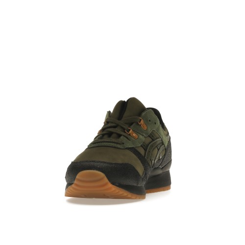 Кроссы ASICS Gel-Lyte III Olive Canvas Black - мужская сетка размеров