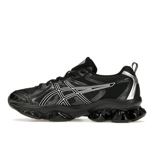 Кроссы ASICS Gel-Quantum Kinetic Graphite Grey Black - мужская сетка размеров