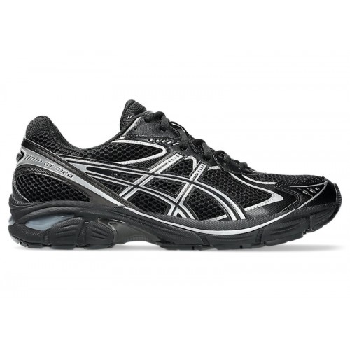 Кроссы ASICS GT-2160 Black Pure Silver - мужская сетка размеров