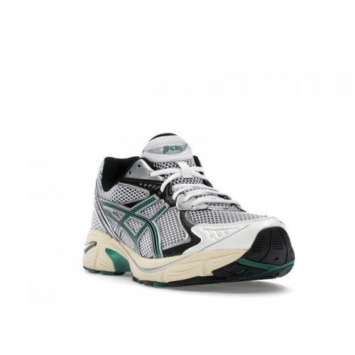 Кроссы ASICS GT-2160 White Jasper Green - мужская сетка размеров