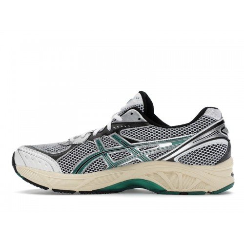 Кроссы ASICS GT-2160 White Jasper Green - мужская сетка размеров