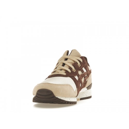 Кроссы ASICS Gel-Lyte III OG Cream Dark Brown - мужская сетка размеров