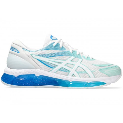 Кроссы ASICS Gel-Quantum 360 VIII White Azul Blue - мужская сетка размеров