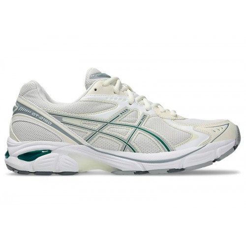 Кроссы ASICS GT-2160 Cream Jasper Green - мужская сетка размеров