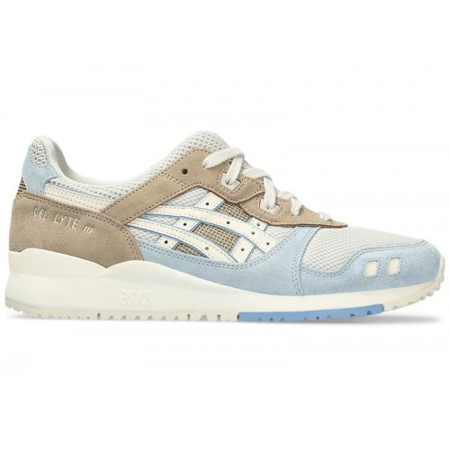 Кроссы ASICS Gel-Lyte III OG Smoke Grey Cream - мужская сетка размеров