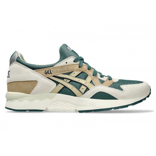 Кроссы ASICS Gel-Lyte V Dark Neptune Sand - мужская сетка размеров