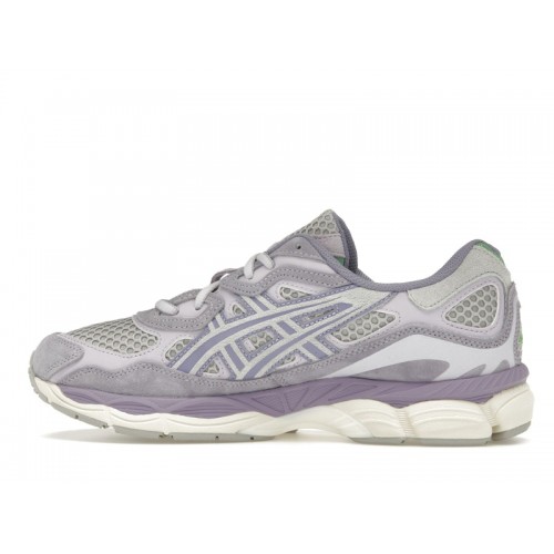 Кроссы ASICS Gel-NYC Cement Grey Ash Rock - мужская сетка размеров