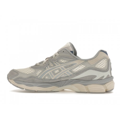 Кроссы ASICS Gel-NYC Ivory Mid Grey - мужская сетка размеров