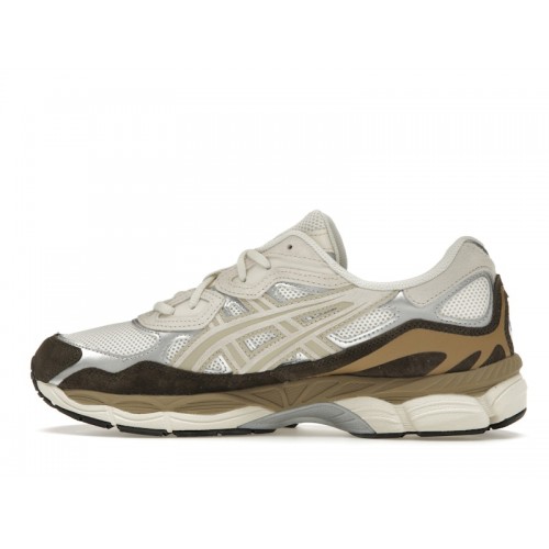 Кроссы ASICS Gel-NYC Cream - мужская сетка размеров