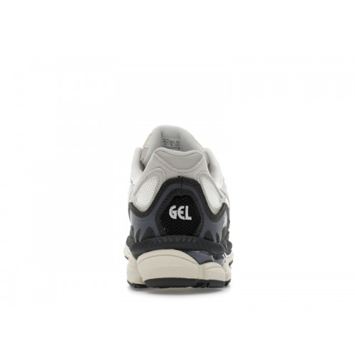 Asics Gel NYC White Smoke Grey - мужская сетка размеров