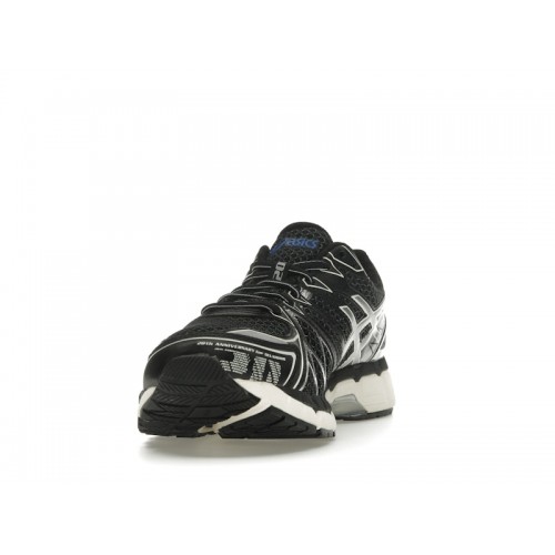 ASICS Gel-Kayano 20 Black Pure Silver - мужская сетка размеров