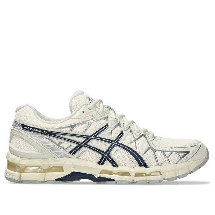 ASICS Gel Kayano 20 Cream Independence Blue - мужская сетка размеров ASICS Gel Kayano 20 Cream Independence Blue - мужская сетка размеров