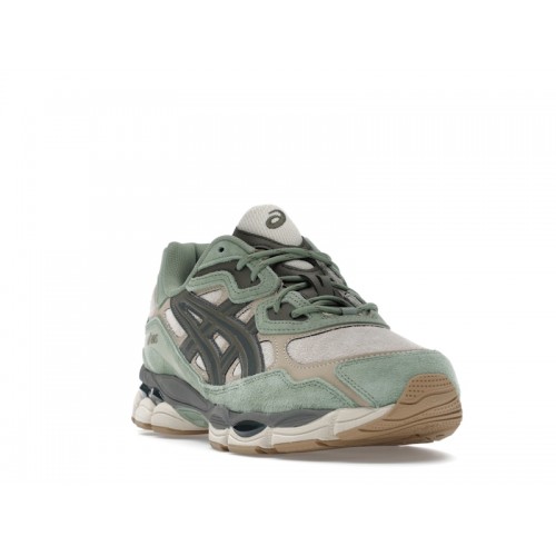 Кроссы ASICS Gel-NYC Feather Grey Truffle - мужская сетка размеров