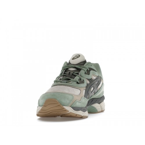 Кроссы ASICS Gel-NYC Feather Grey Truffle - мужская сетка размеров